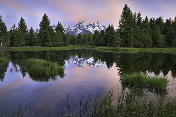 Il Lago di montagna ti delizia