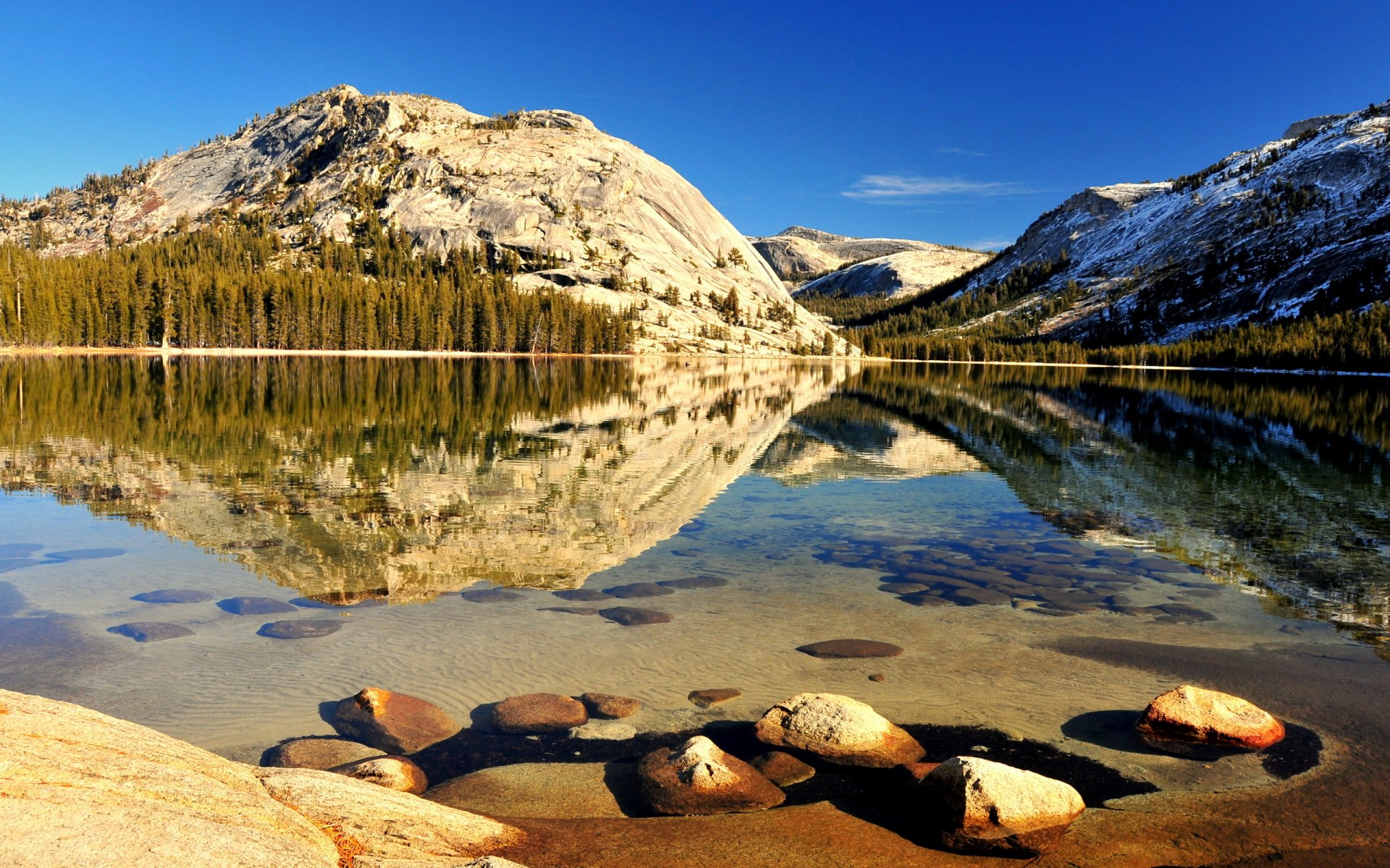 lac montagnes nature paysage