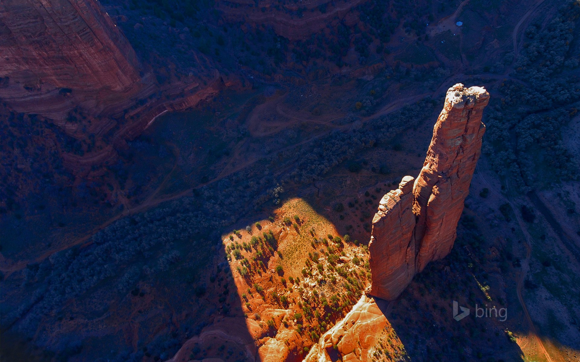 pider rock canyon de chelly national monument arizona united states mountain rock nature