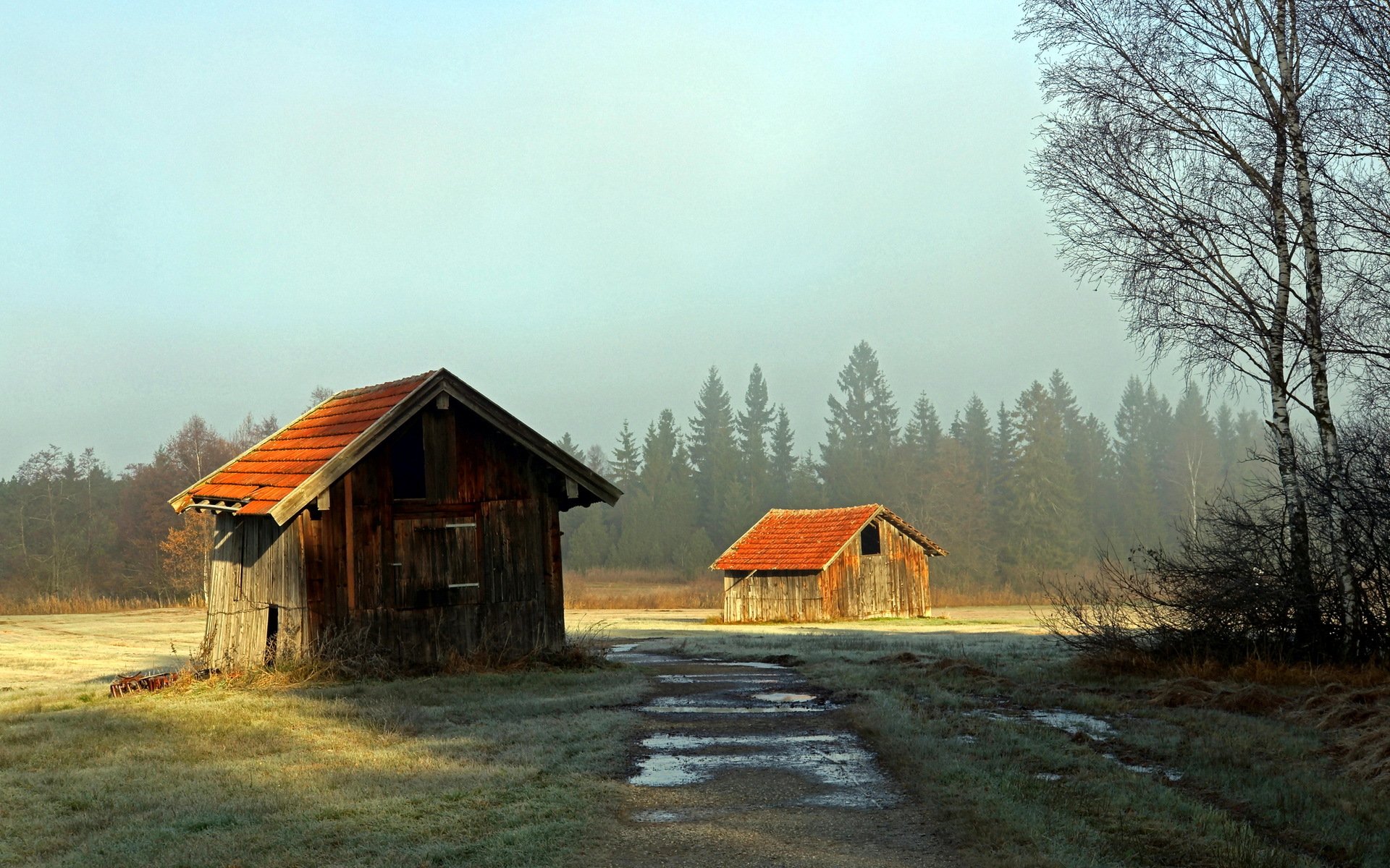 campo casa paisaje