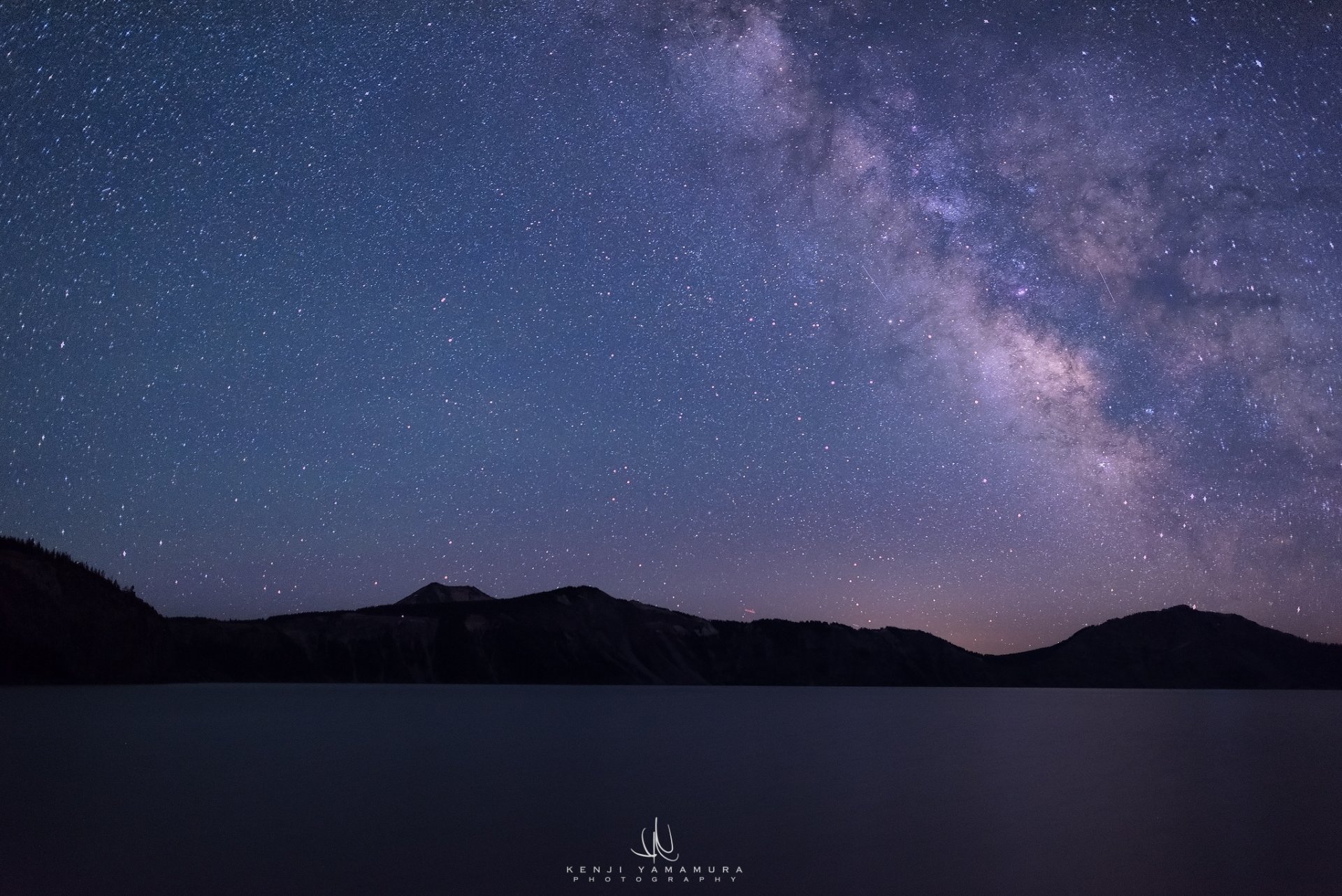 kenji yamamura photographe voie lactée lac de cratère oregon états-unis