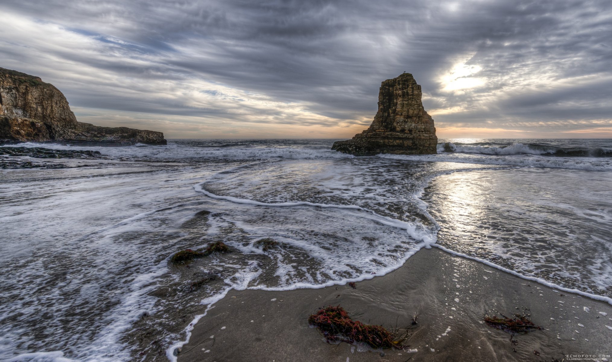 davenport california océano pacífico davenport rocas