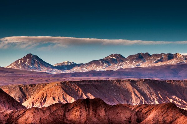 Hermoso paisaje de montaña