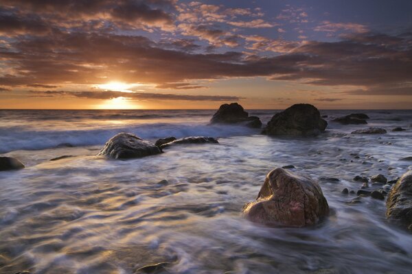 Irland herrliches Meerwetter