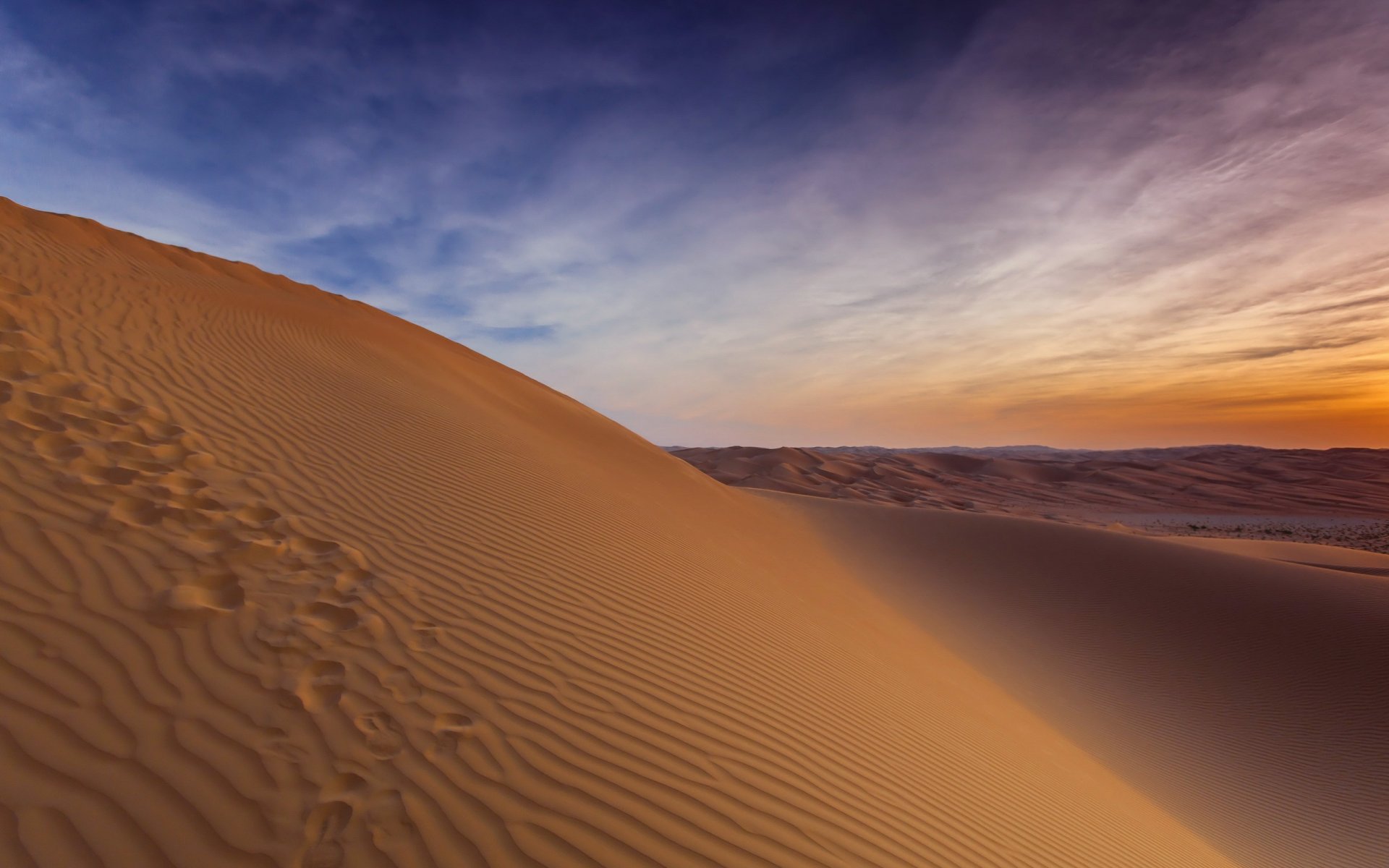 deserto dune paesaggio