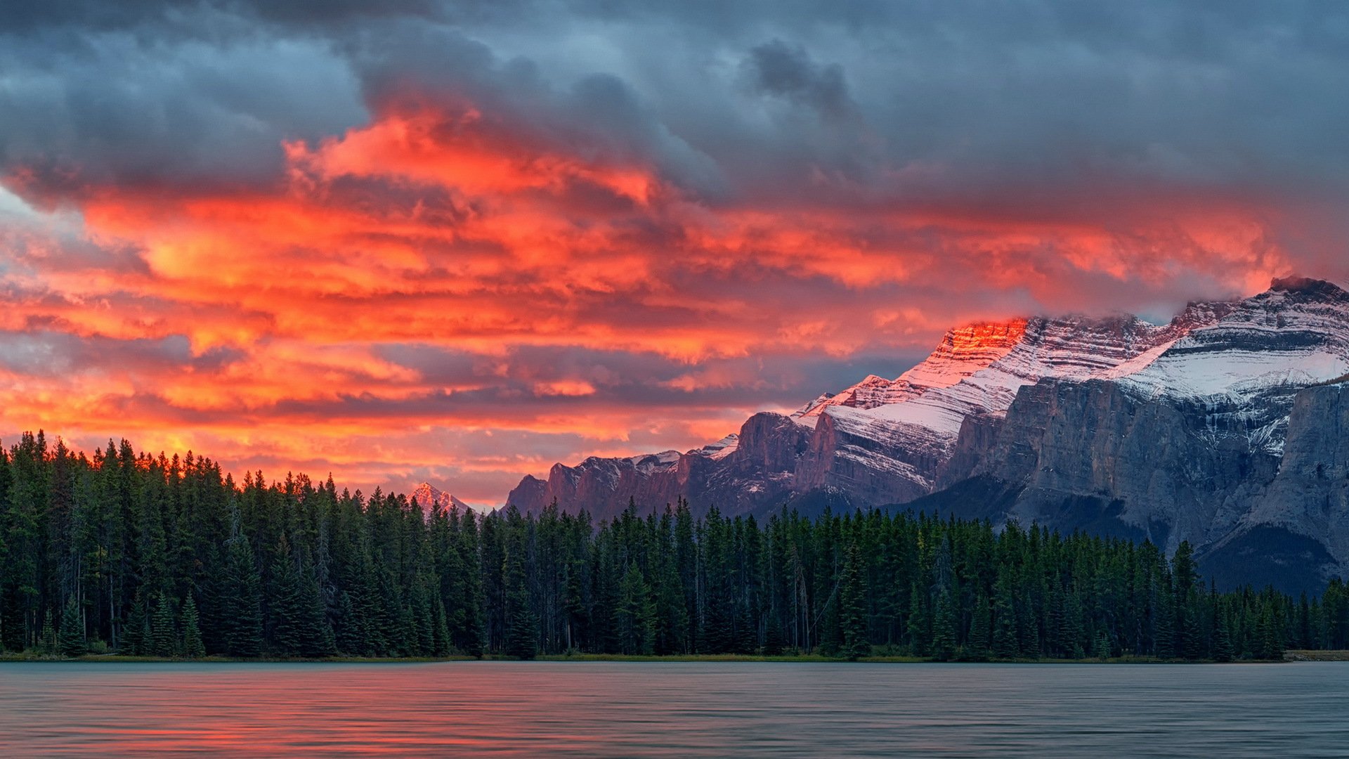 randle mountain kanadische rocky mountains banff national park