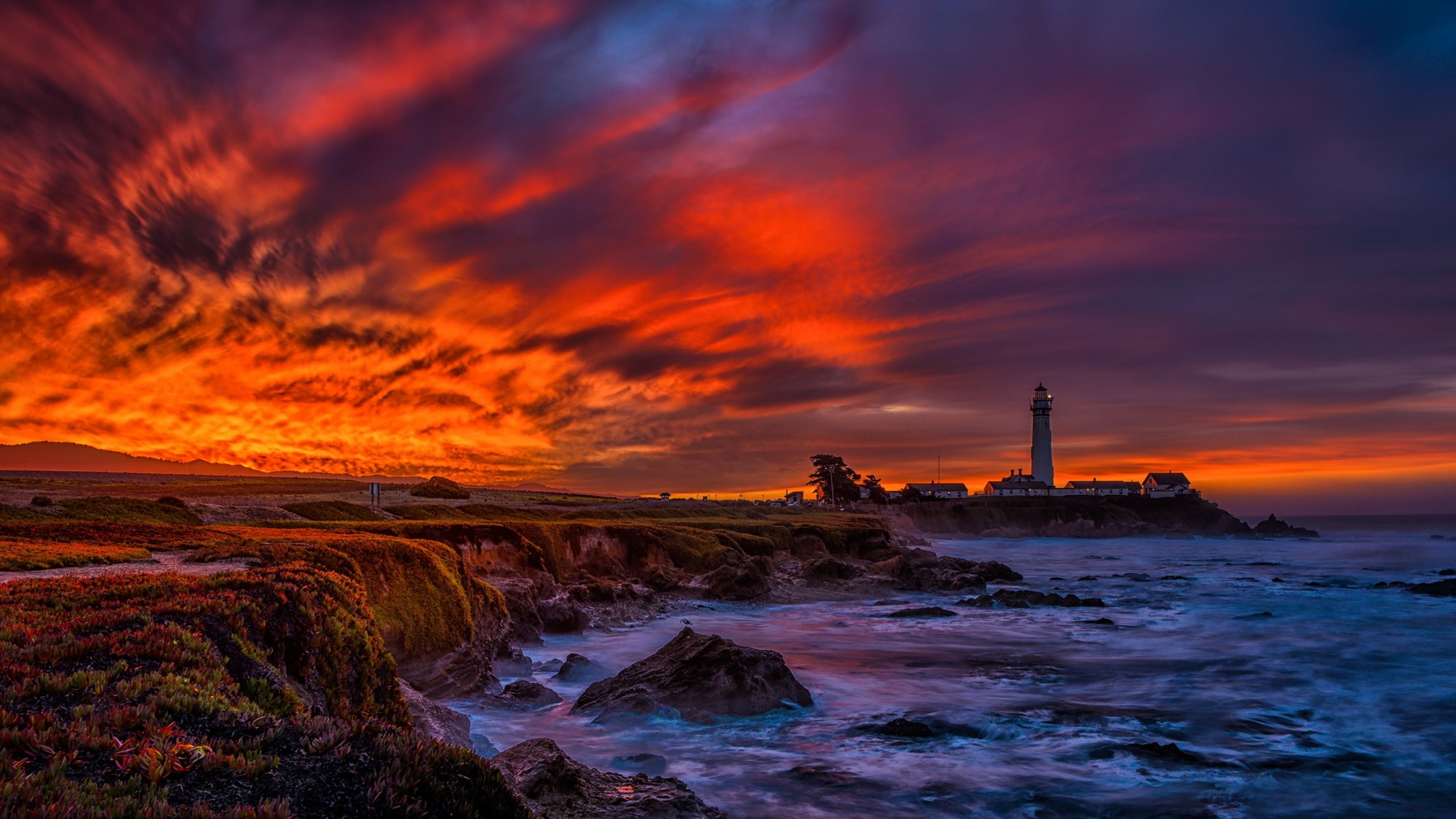 pigeon point faro santa cruz big sur pacific coast highway half moon bay california