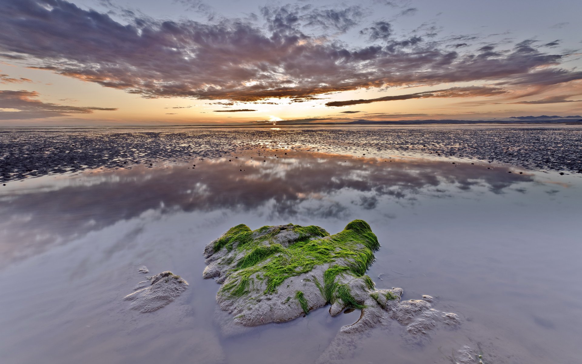 mer ciel coucher de soleil nature paysage beauté