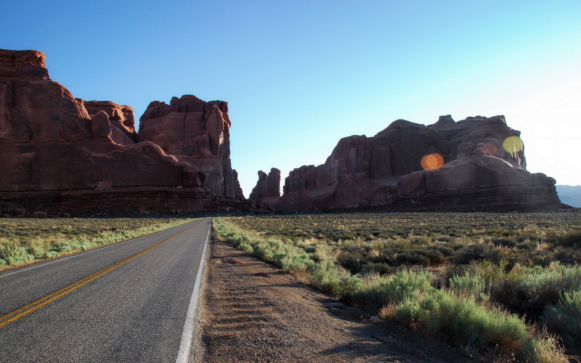 pause de la journée arches national park utah