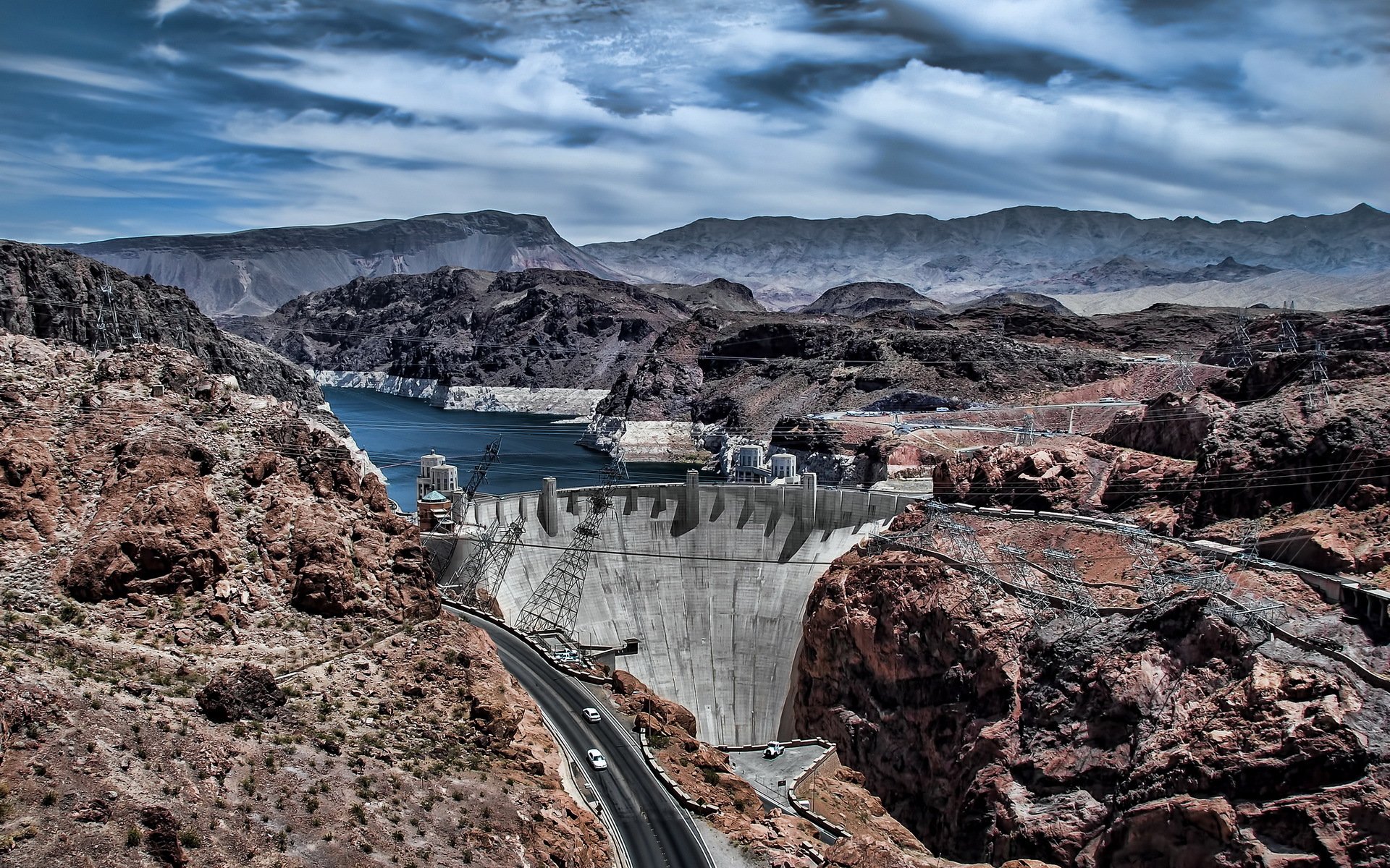 le barrage est jim le barrage hoover nevada.