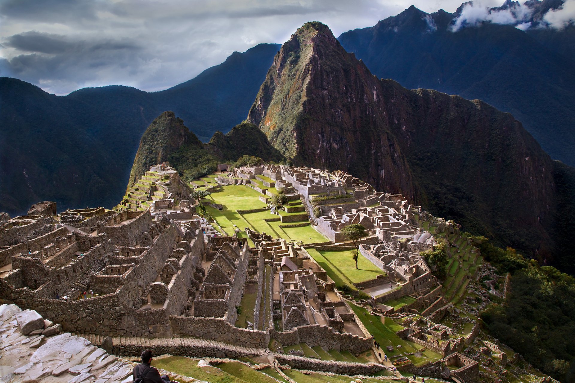 machu picchu perú cielo montañas inca ruinas ruinas ciudad