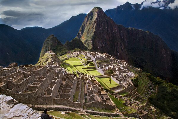 Inka-Stadt Machu Picchu