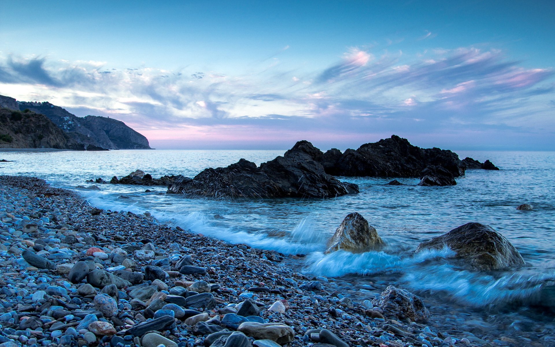 mare riva paesaggio