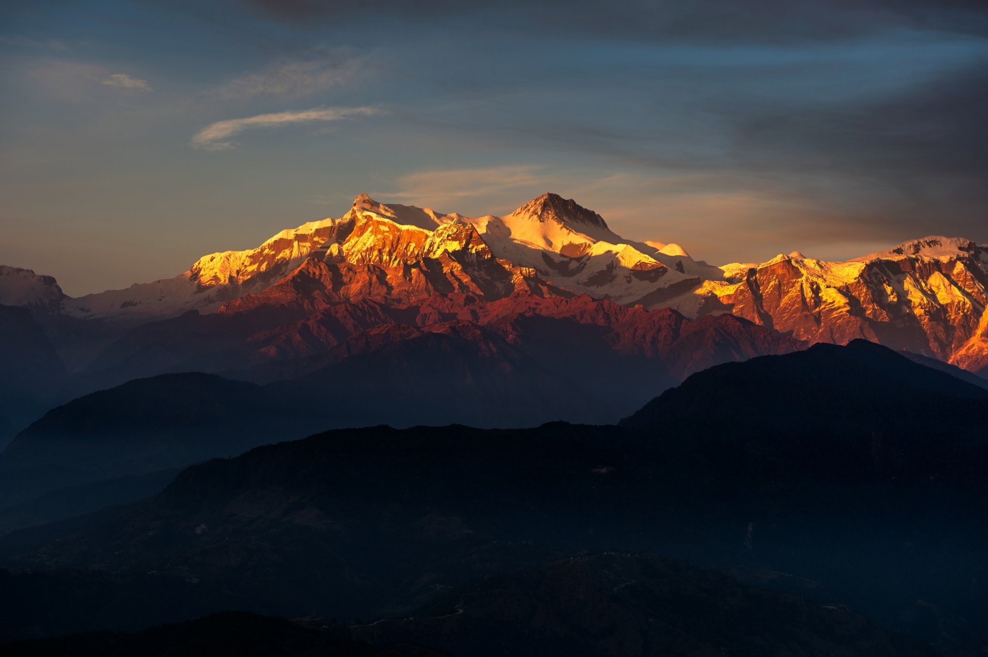 mountain tibet landscape nature