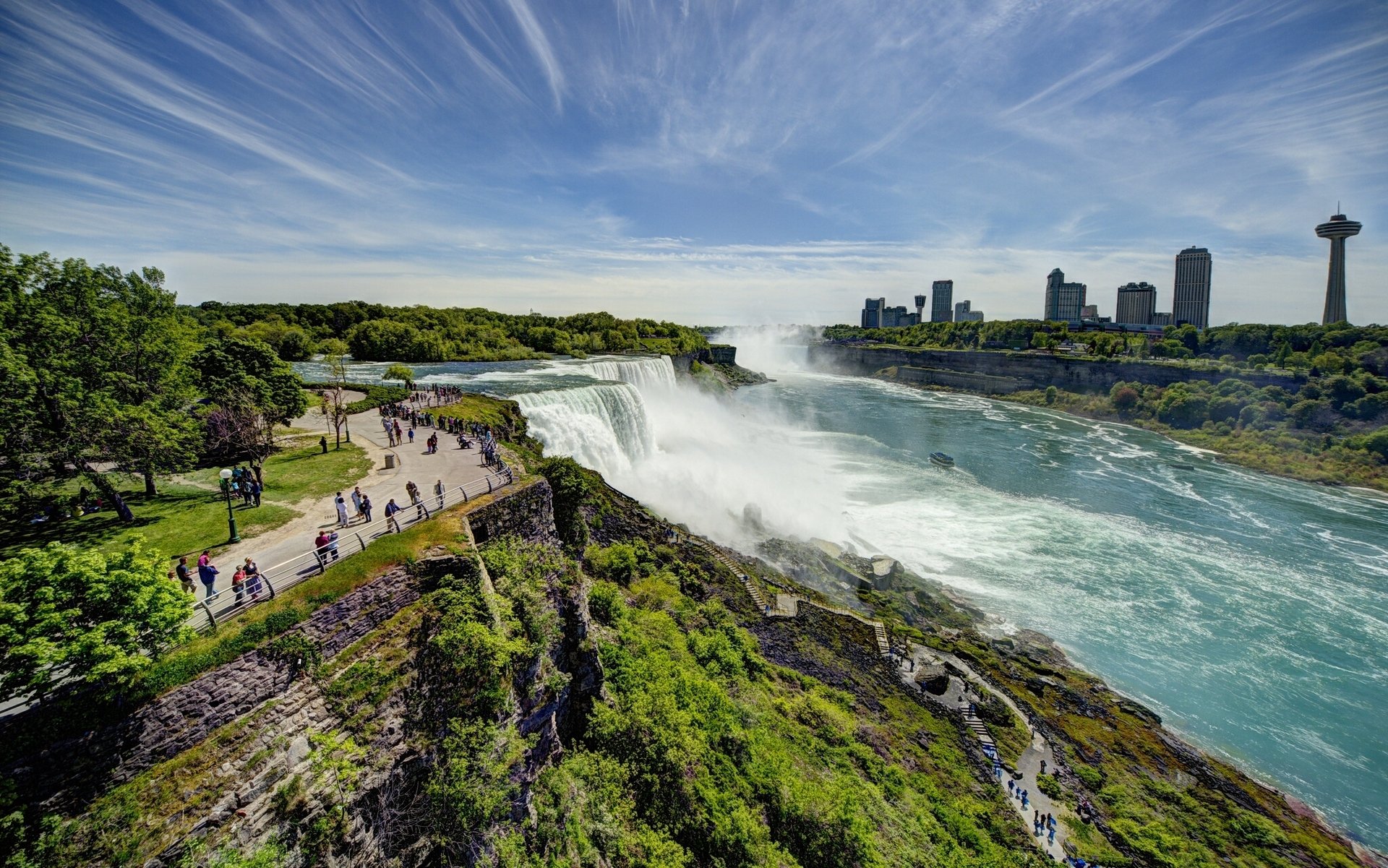 cataratas del niágara nueva york estados unidos panorama