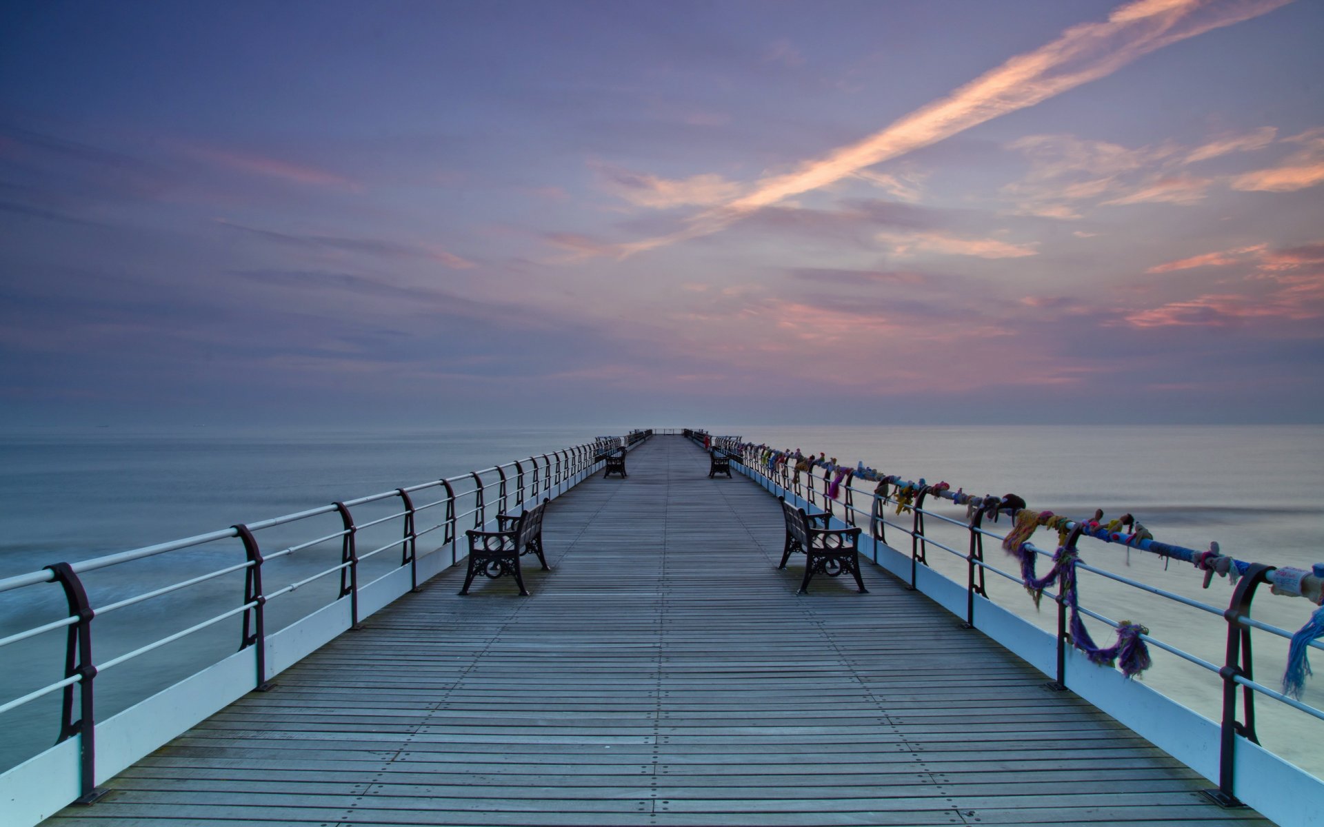 ponte mare paesaggio