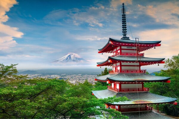 Arquitectura en el famoso Japón