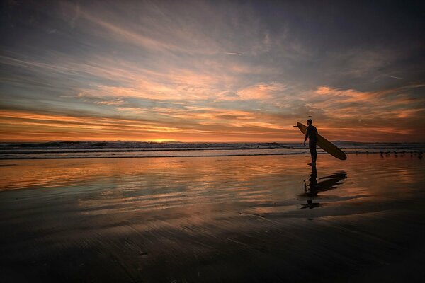 Surf rencontre l aube