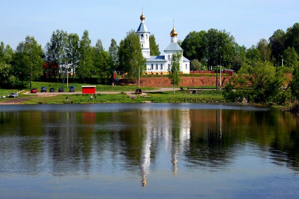 In the Moscow region there is a church of St. Nicholas the Wonderworker