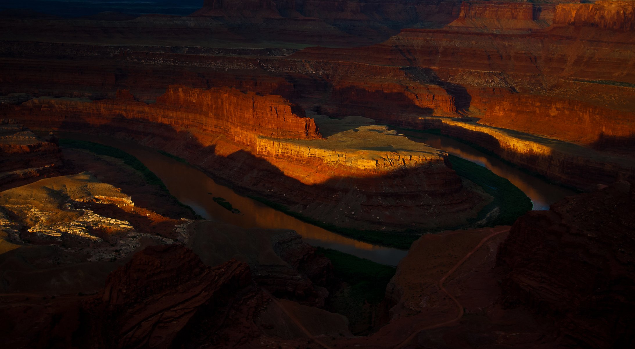 park narodowy wielkiego kanionu klify rzeka kolorado horseshoe horseshoe bend kanion natura