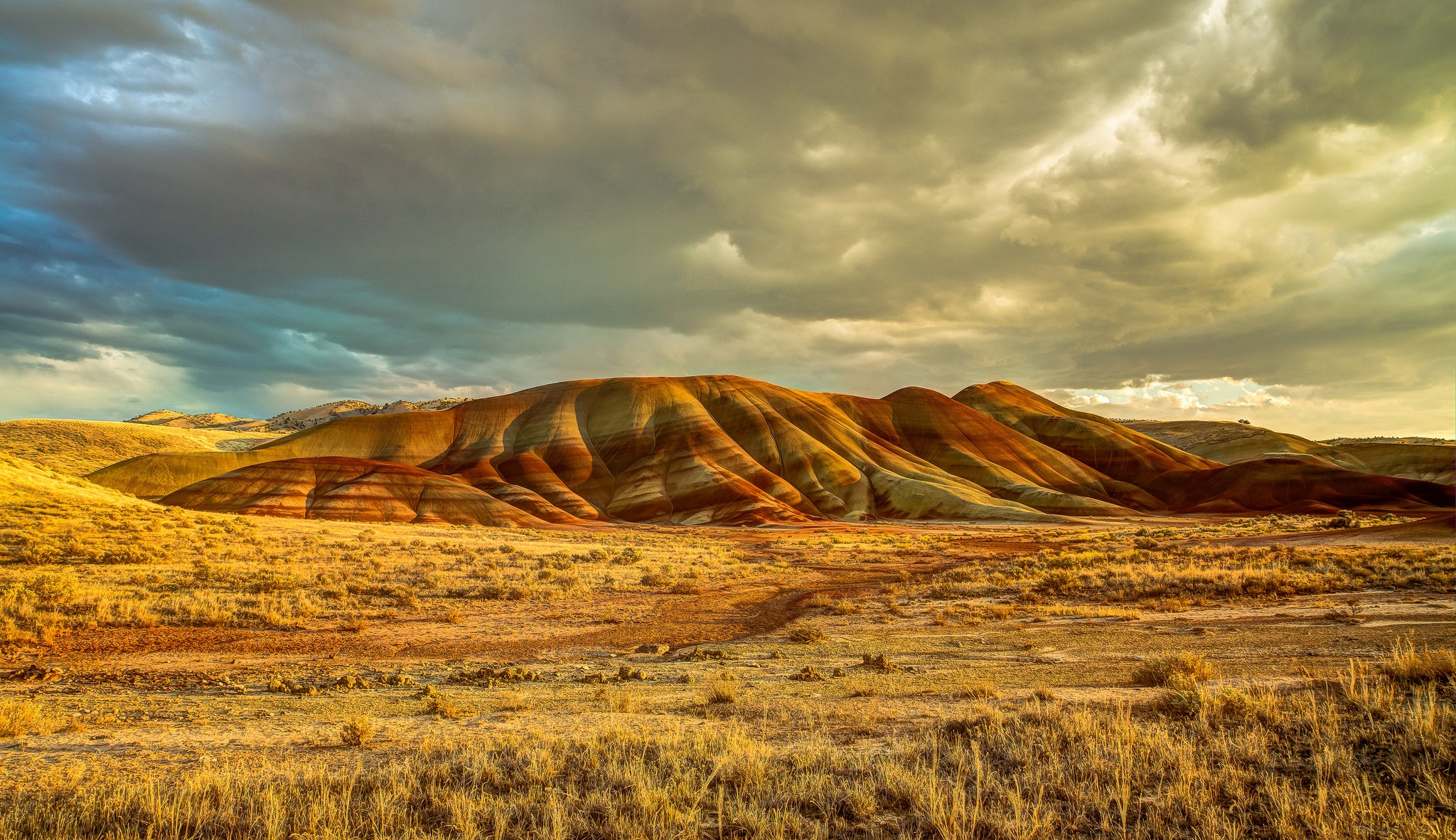 john day fossil bed national monument central oregon usa