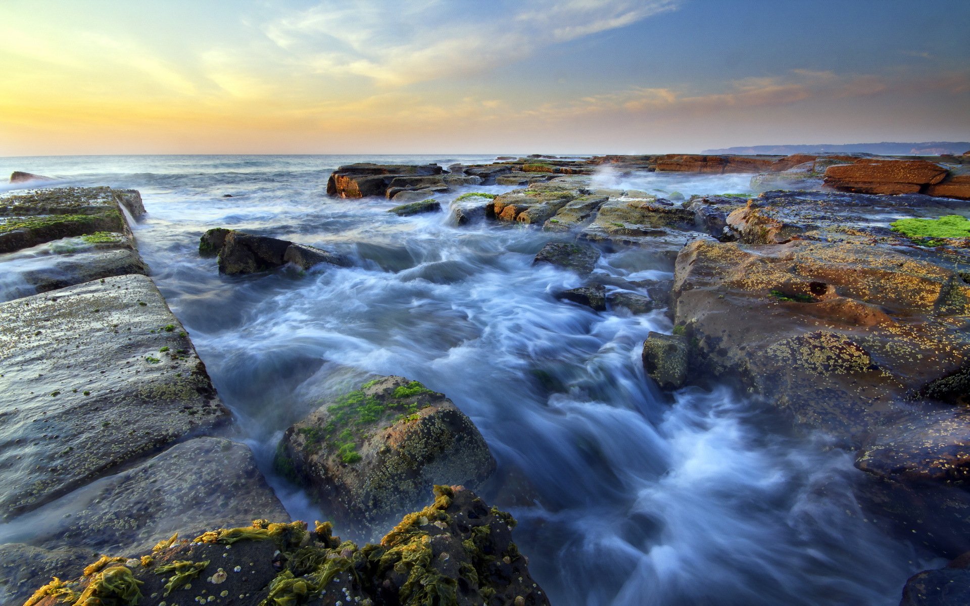 meer steine landschaft