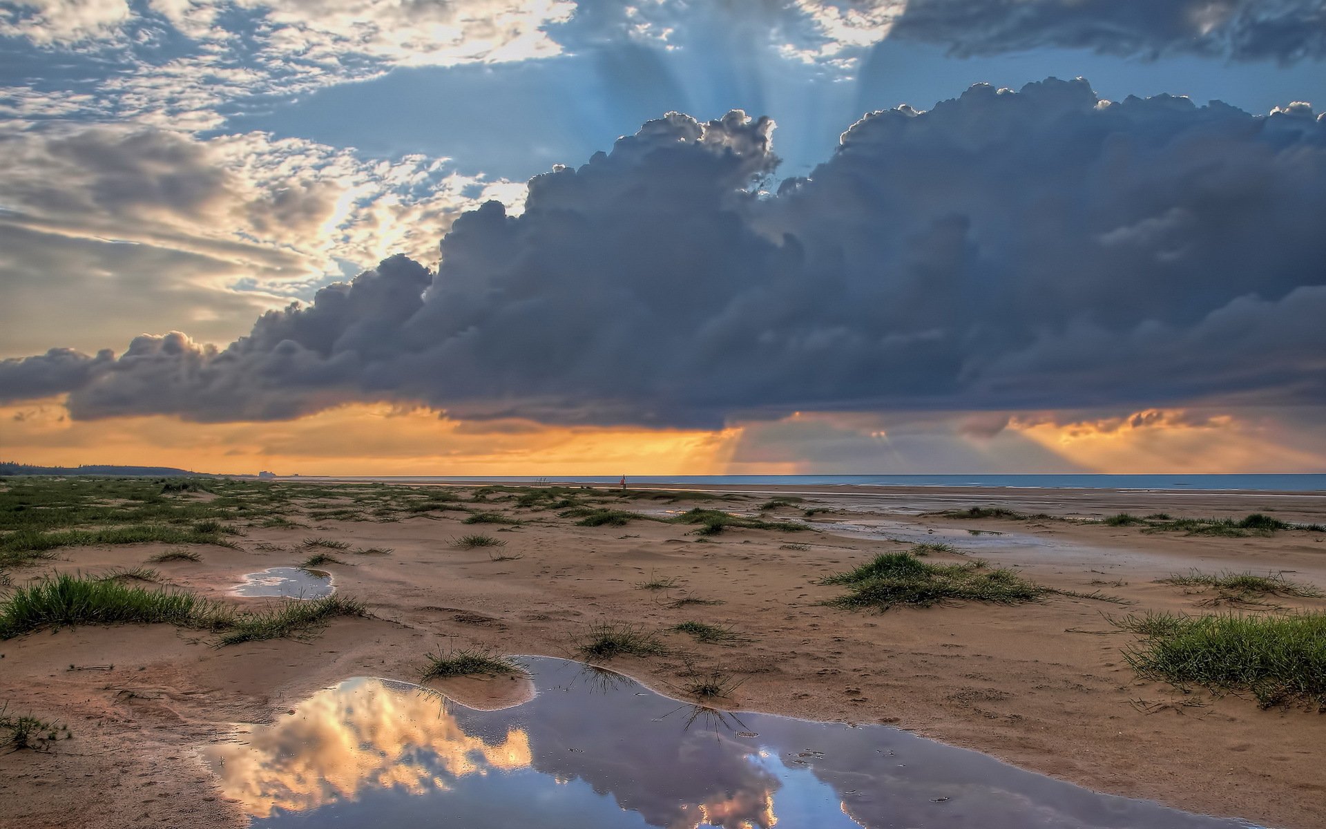 ea beach sky landscape