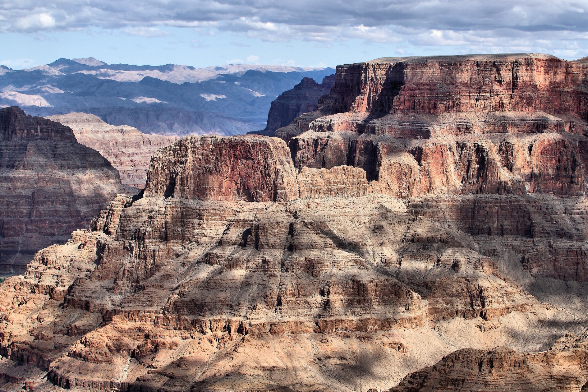 grand canyon parco nazionale arizona cielo montagne canyon paesaggio