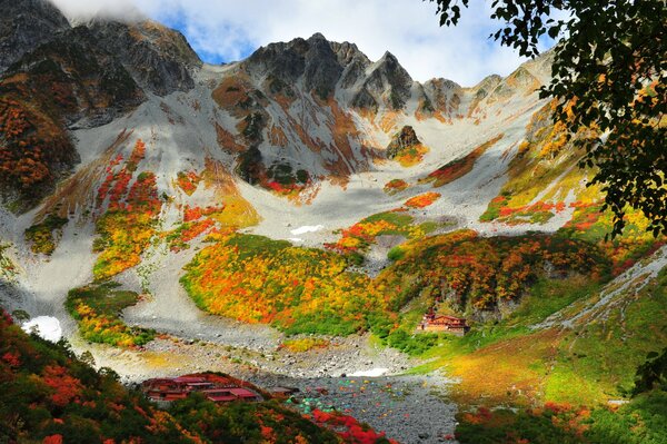 Foto della natura nelle montagne della Cina