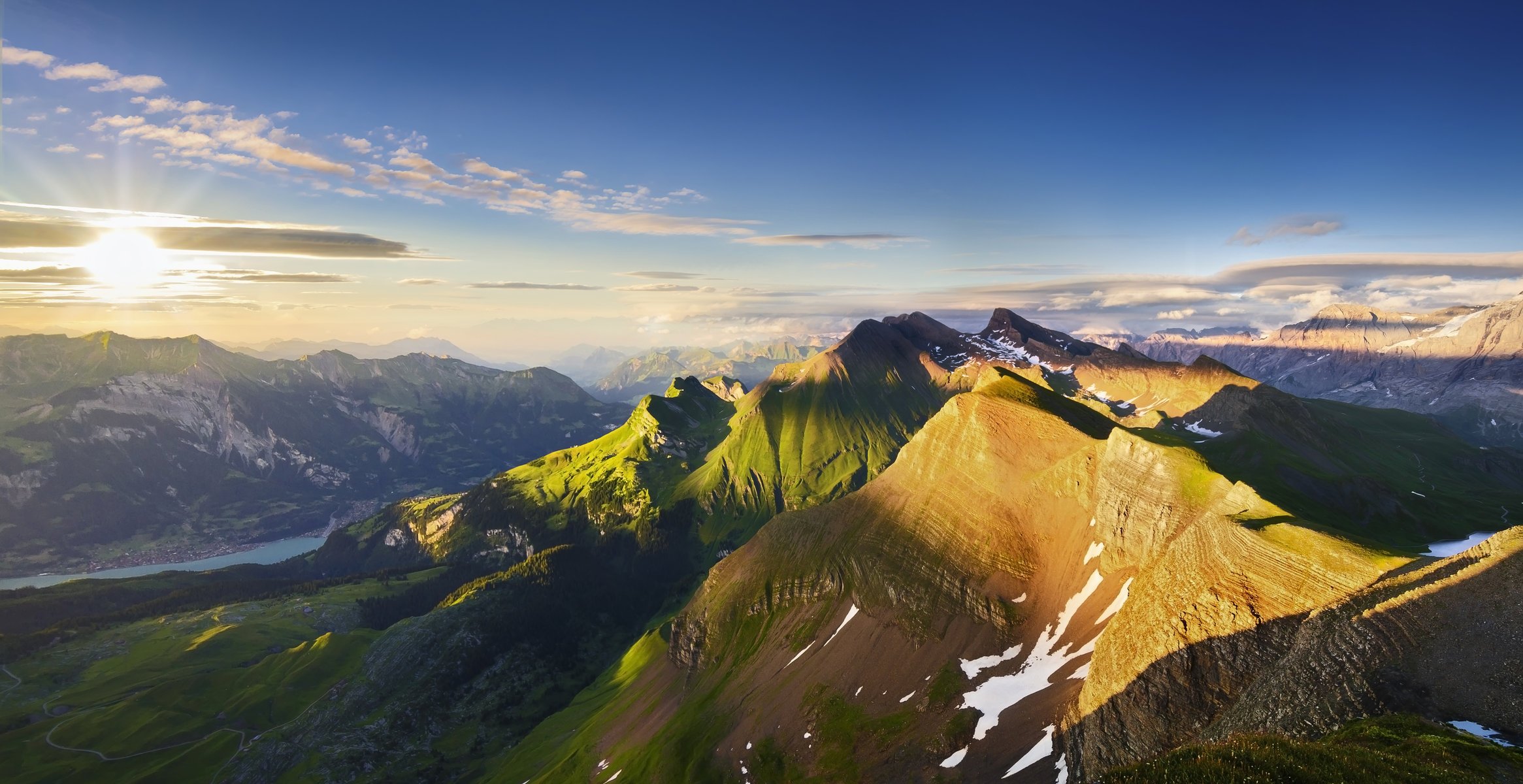 paesaggio natura montagne bellezza vista cielo nuvole