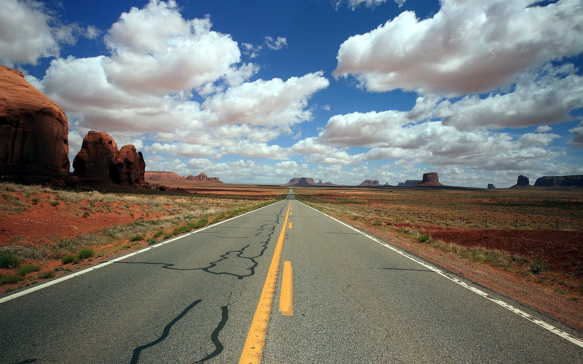 stati uniti utah goulding strada paesaggio