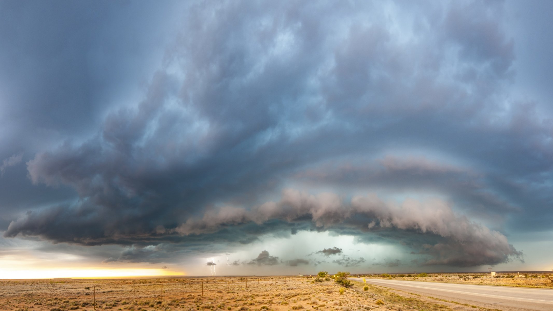 campo camino cielo paisaje