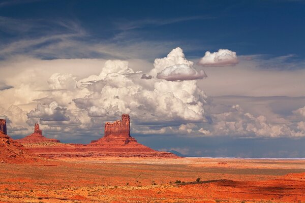 Monument Valley in the USA day