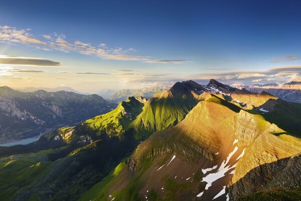 The beauty of nature at the mountain hrepta landscape