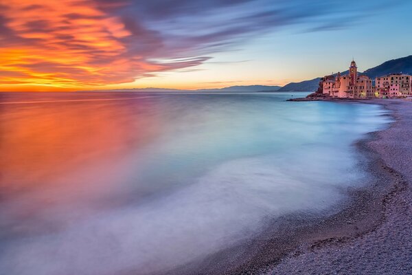 A commune of the province of Genoa. Italy camogli