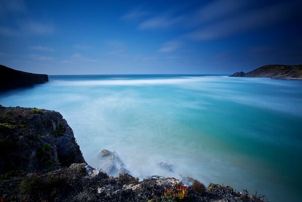 Bellissimo paesaggio dell Oceano Atlantico