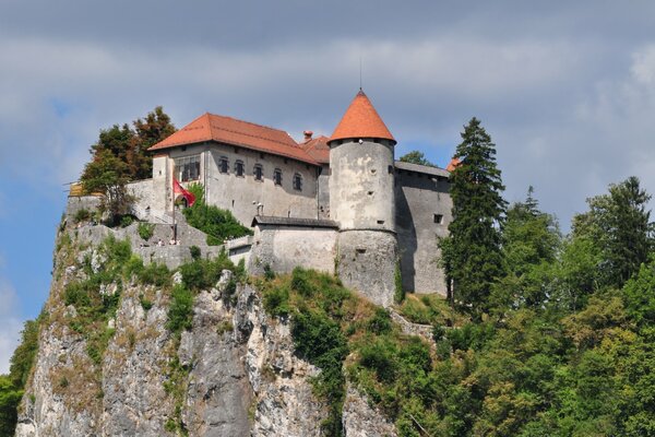 Bled Castle in Slowenien