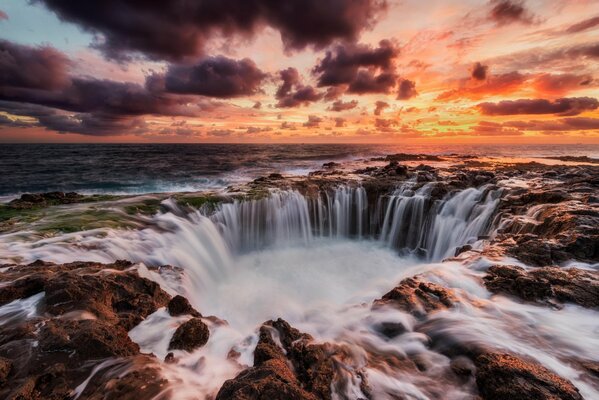 Isole Canarie all alba