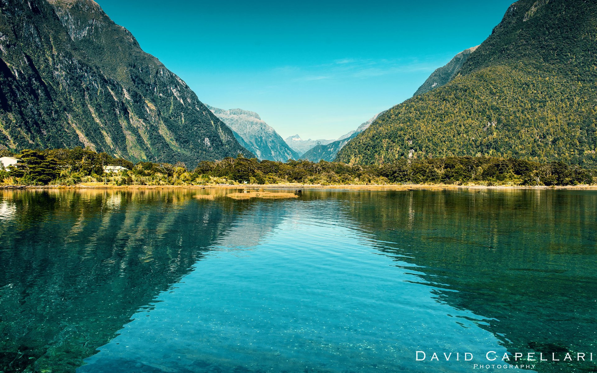 nueva zelanda montañas paisaje lago naturaleza david capellari