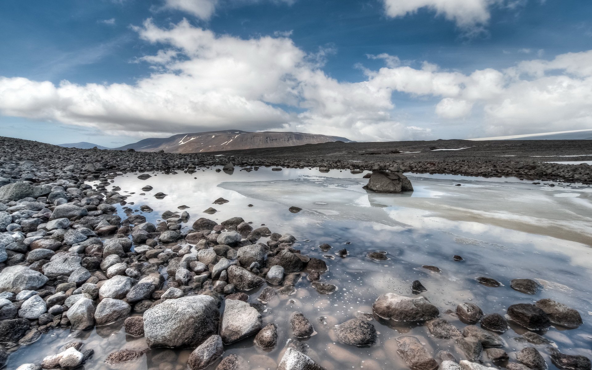 berge steine himmel natur landschaft