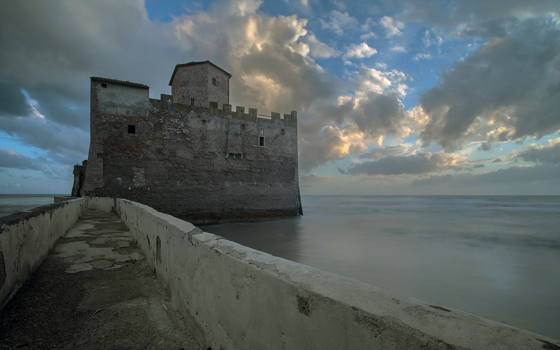 torre astura puesta de sol paisaje