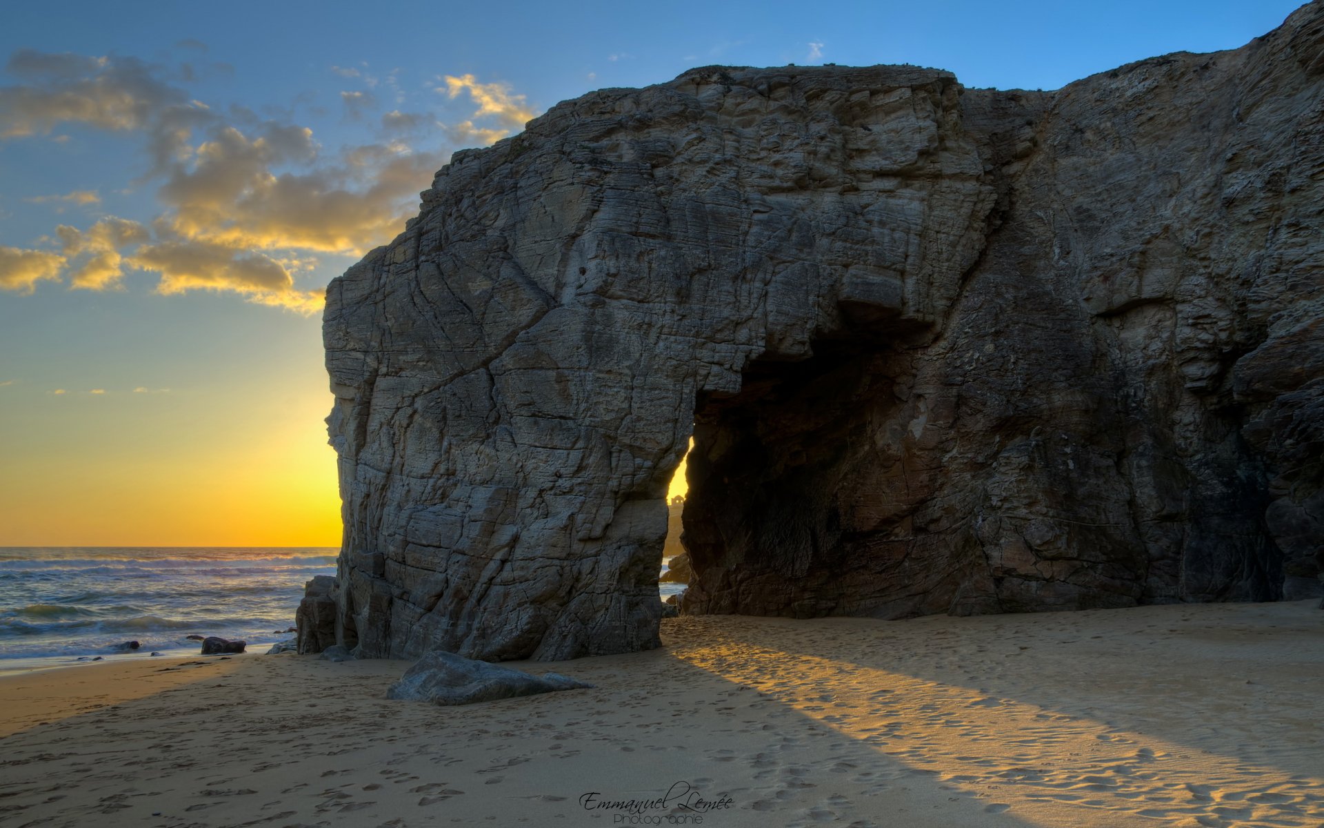 frankreich bretagne saint-pierre-quiberon meer felsen landschaft