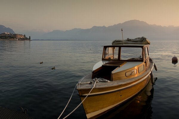 Voyage sur le lac Léman en yacht