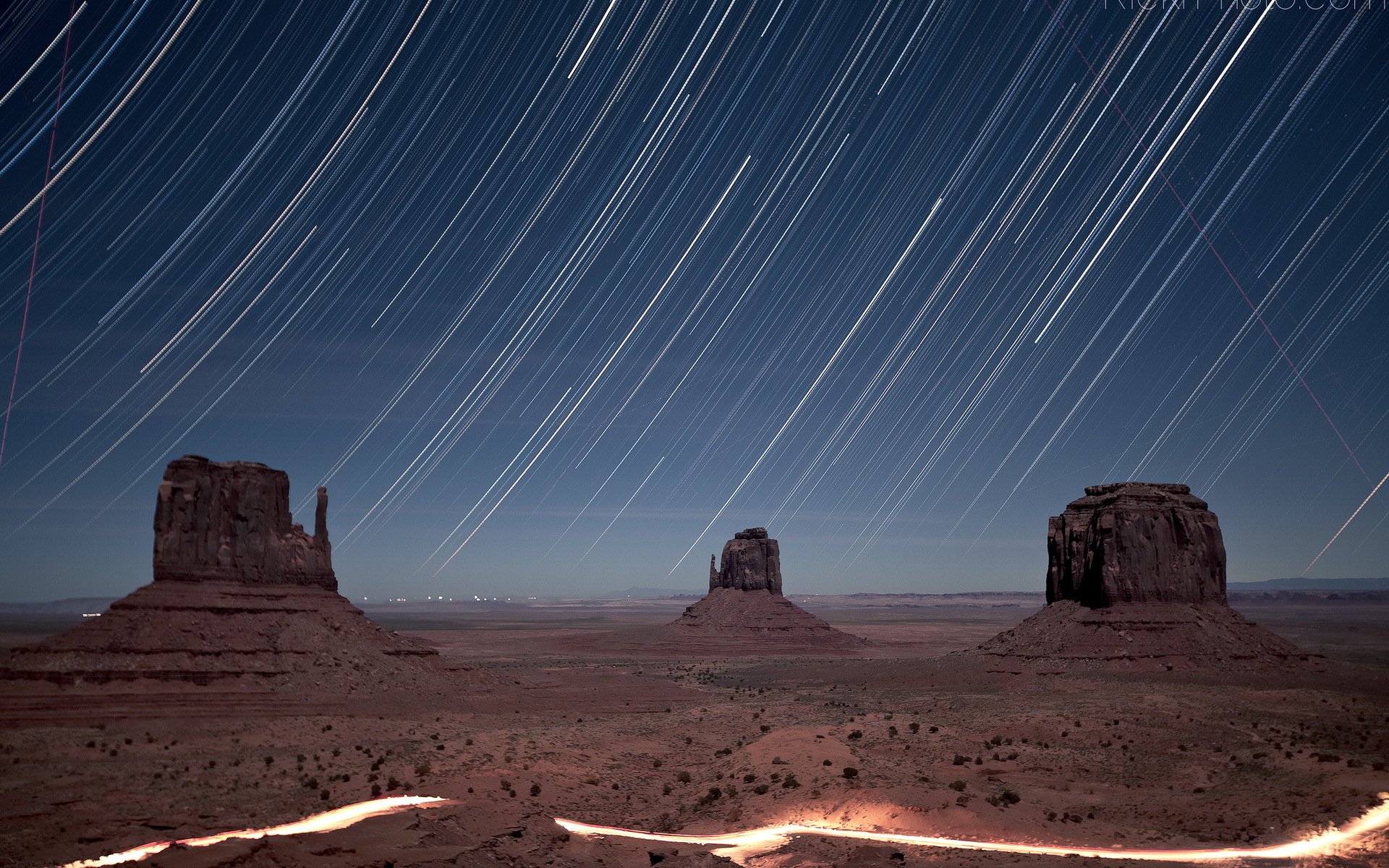 mountain night
