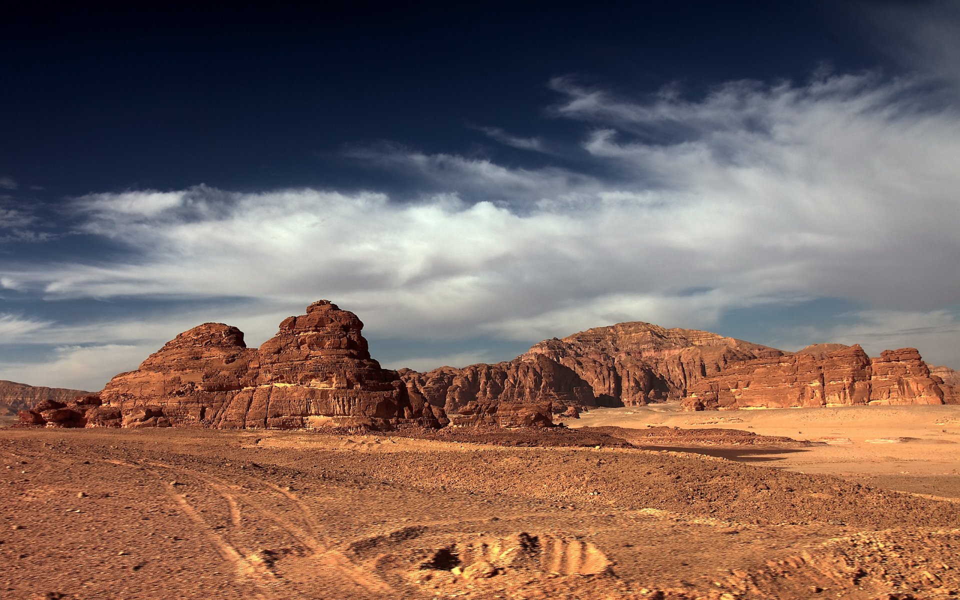mountain sky landscape