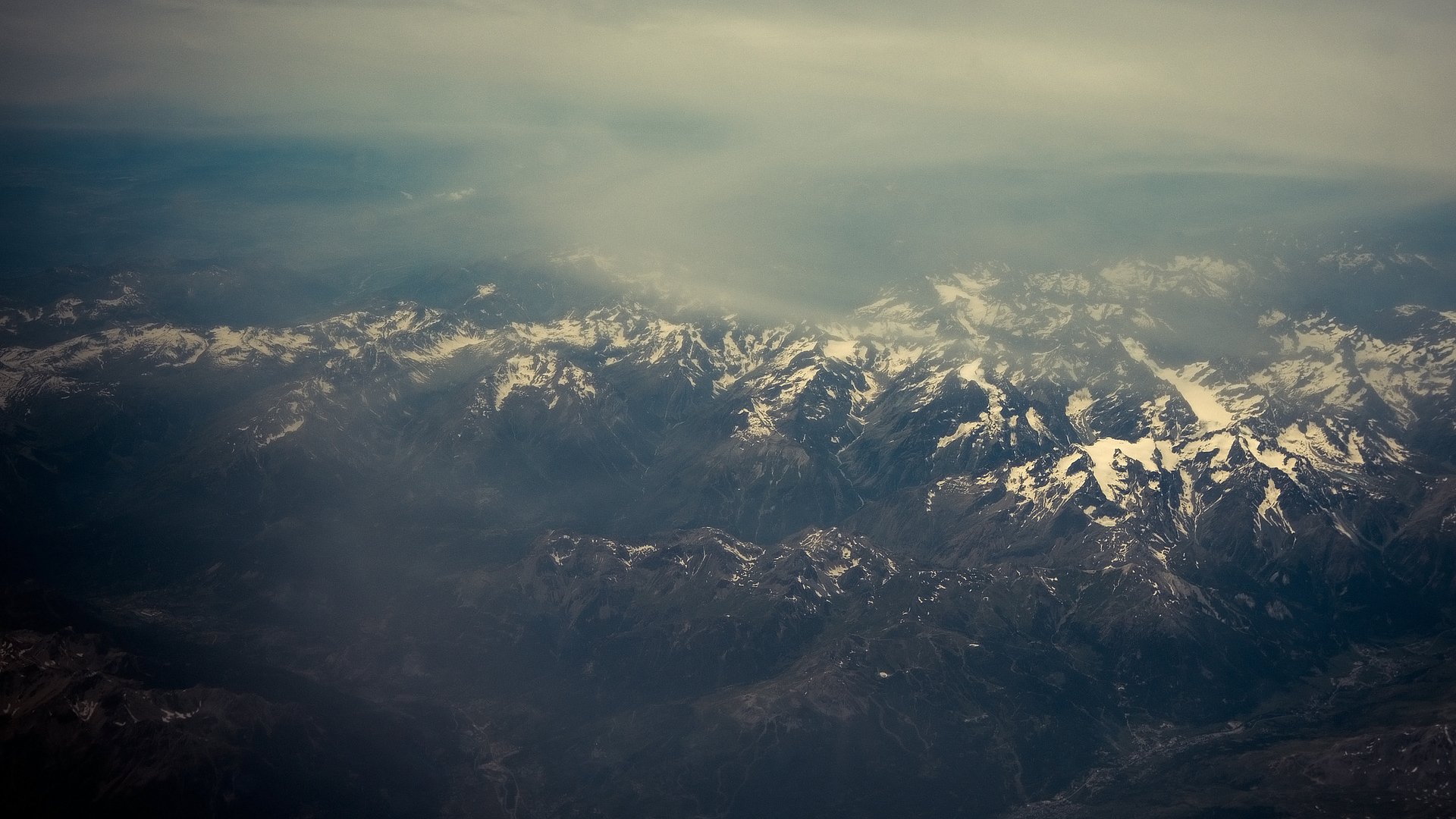 alpes montañas naturaleza nieve