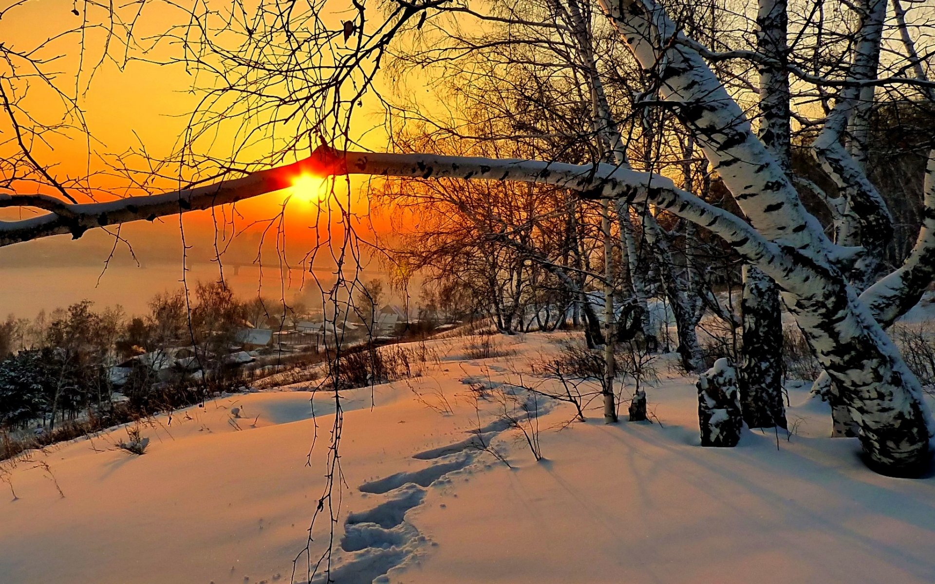 природа дом зима снег небо пейзаж зимние белый круто ницца закат