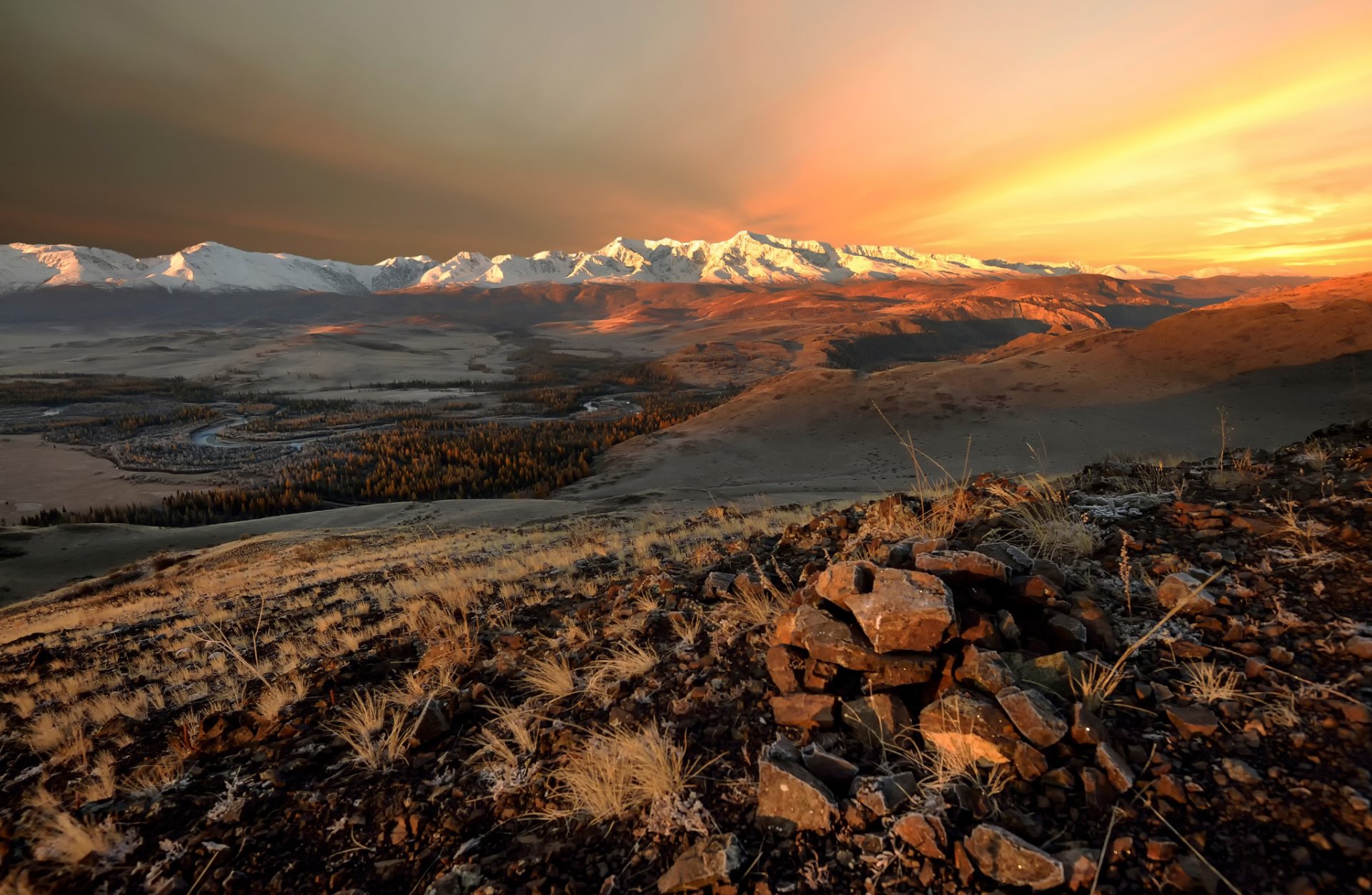 altai cresta nord-chui autunno