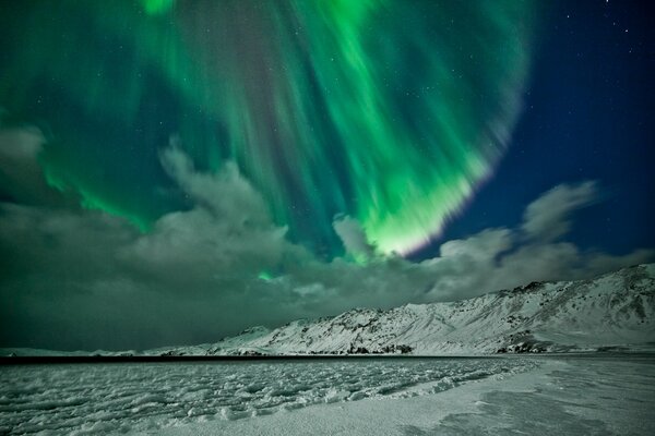Das Nordlicht des Winterhimmels