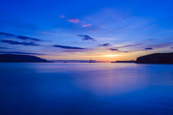 Great Britain beautiful sea calm